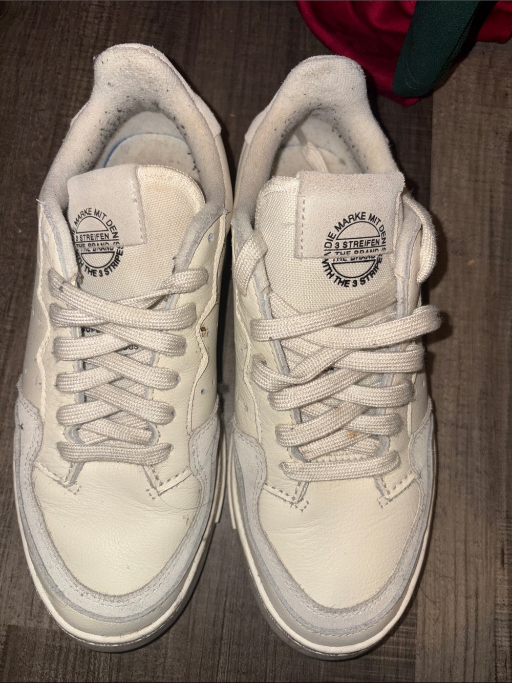 White Casual Low-Top Sneakers
